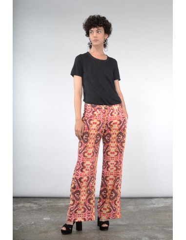 Pantalon rose fushia Ikat Amélioration de cerveau avec