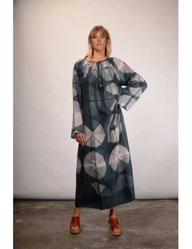 Robe longue soie tie and dye Mulberry acheter en ligne