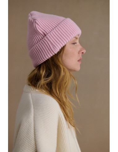 Bonnet extra doux mixte rose Amélioration de cerveau avec