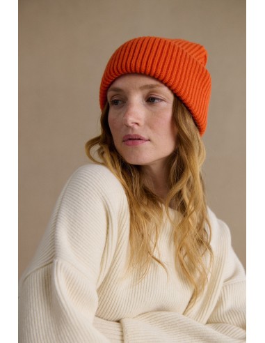 Bonnet extra doux mixte orange Comparez et commandez 