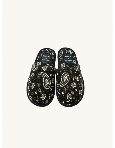 SLIPPERS BLACK ARIZONA LOVE x KUJTEN l'évolution des habitudes 